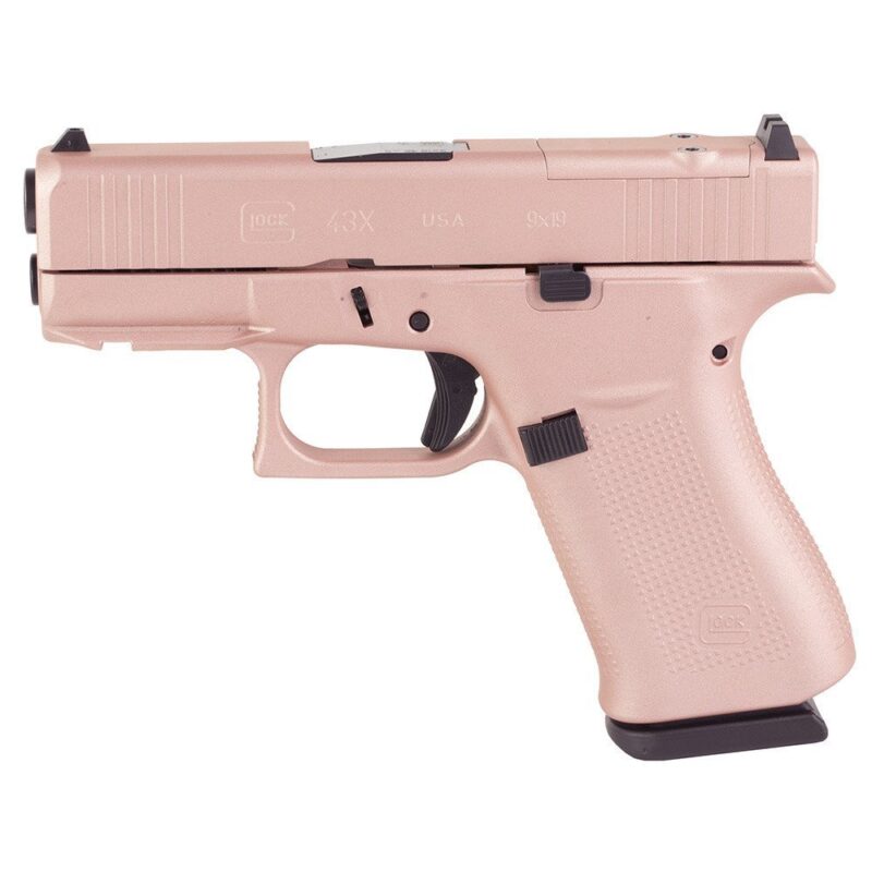 GLOCK 43X MOS - 9MM - ROSE GOLD